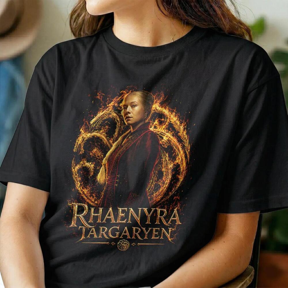 Rhaenyra Targaryen Tee Dragon Style Unisex T-Shirt